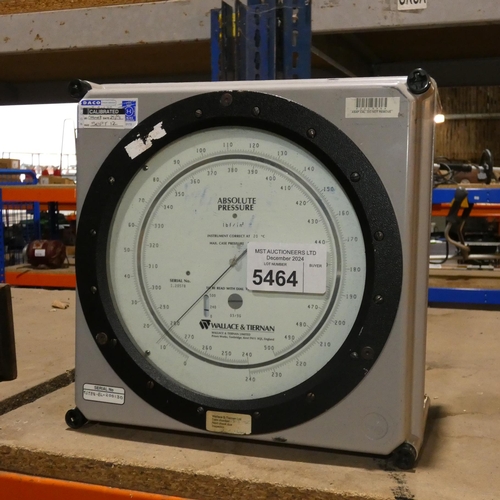 5464 - 1 x Wallace & Tiernan absolute pressure gauge