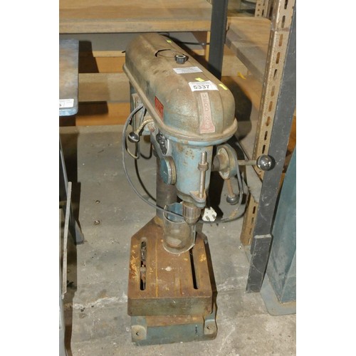 5337 - 1 x Meddings bench top pillar drill 240v