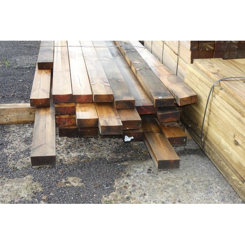 6145 - A quantity of timber comprising of approx 9.5cm x 4.5cm, lengths vary up to approx 500cm long