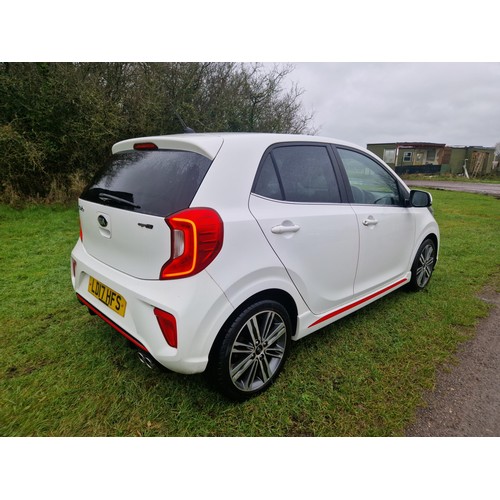 2 - Kia Picanto GT-Line
Registration number: LD17 HFS,
V5: New keepers slip only, no full V5,
Odometer r... 