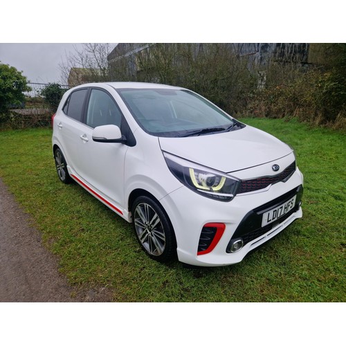 2 - Kia Picanto GT-Line
Registration number: LD17 HFS,
V5: New keepers slip only, no full V5,
Odometer r... 