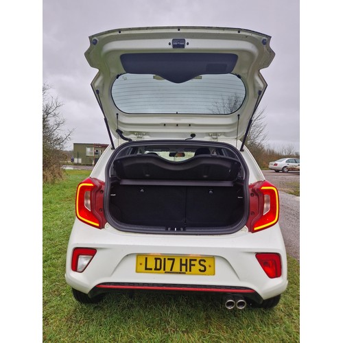 2 - Kia Picanto GT-Line
Registration number: LD17 HFS,
V5: New keepers slip only, no full V5,
Odometer r... 