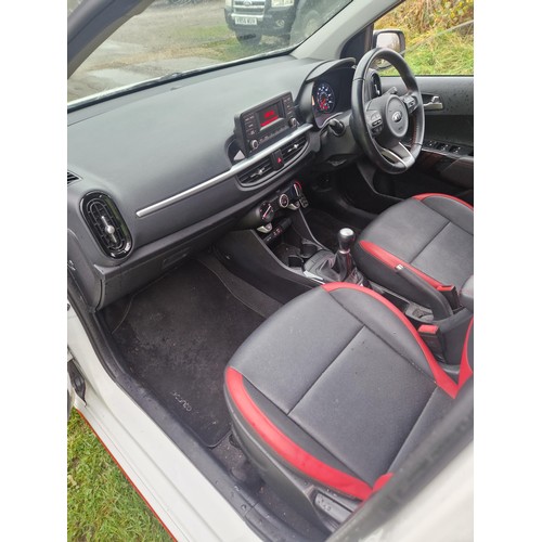 2 - Kia Picanto GT-Line
Registration number: LD17 HFS,
V5: New keepers slip only, no full V5,
Odometer r... 