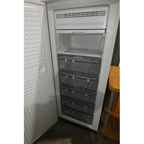 1223 - An upright freezer by Bosch type Economic No Frost - trade  Tested Working