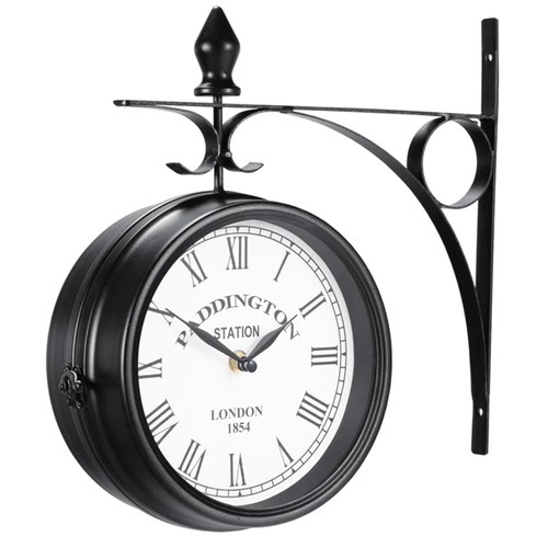 67 - 1 x Adori metal wall clock RRP £33