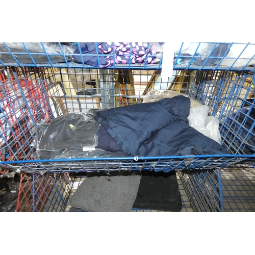 2616 - A large quantity of various clothing & trousers mostly size 22 - 24, contents of 1 basket, basket no... 