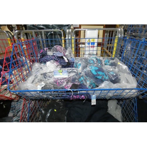 2615 - A large quantity of clothing & swimwear mostly size 22 - 24, contents of 1 basket, basket not includ... 