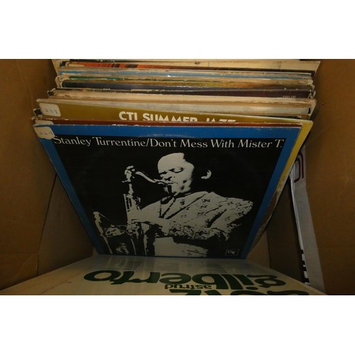 2410 - 2 x boxes containing a quantity of various LP and other records