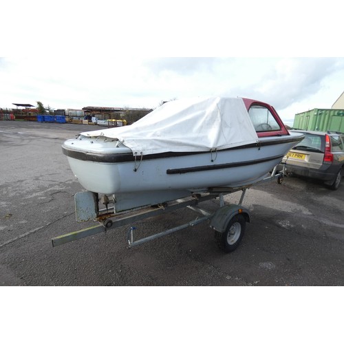 6997 - 1 x Classic Mystic cruiser with a 24V DC 2.5kw drive system by Lynch Yellowtail (no batteries). This... 