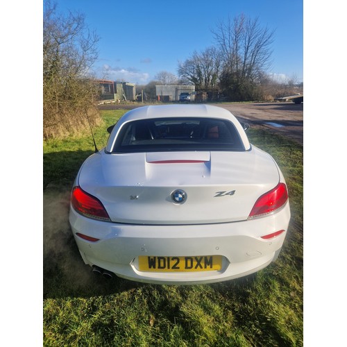 14 - BMW Z4, S Drive 30i M Sport Highline Edition, Convertible,
Registration number: WD12 DXM,
V5: Presen... 