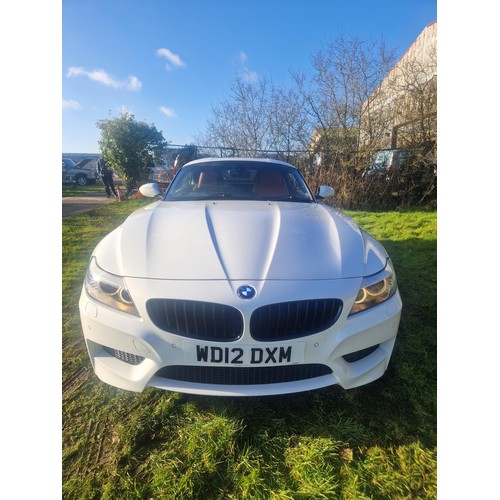 14 - BMW Z4, S Drive 30i M Sport Highline Edition, Convertible,
Registration number: WD12 DXM,
V5: Presen... 