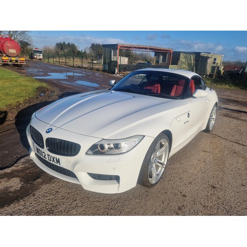 14 - BMW Z4, S Drive 30i M Sport Highline Edition, Convertible,
Registration number: WD12 DXM,
V5: Presen... 