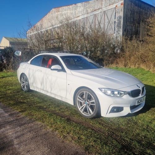 15 - BMW 435i M Sport Auto, Convertible,
Registration number: HG14 JFA,
V5: Present,
Odometer reading: 22... 