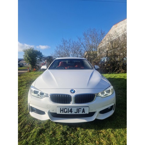 15 - BMW 435i M Sport Auto, Convertible,
Registration number: HG14 JFA,
V5: Present,
Odometer reading: 22... 