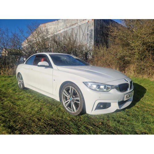 15 - BMW 435i M Sport Auto, Convertible,
Registration number: HG14 JFA,
V5: Present,
Odometer reading: 22... 