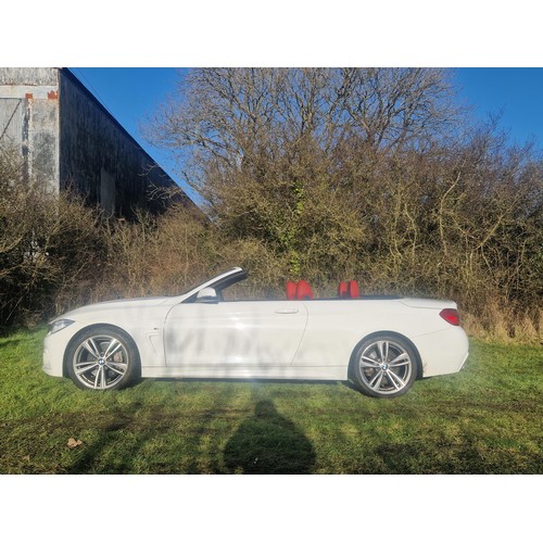 15 - BMW 435i M Sport Auto, Convertible,
Registration number: HG14 JFA,
V5: Present,
Odometer reading: 22... 