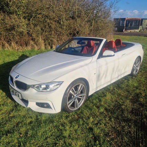 15 - BMW 435i M Sport Auto, Convertible,
Registration number: HG14 JFA,
V5: Present,
Odometer reading: 22... 