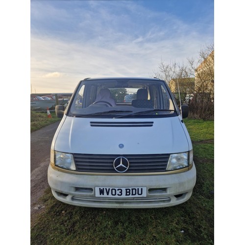 28 - Mercedes Vito Van,
Registration number: WV03 BDU,
V5: Present,
Odometer reading: 66,612 miles,
Date ... 