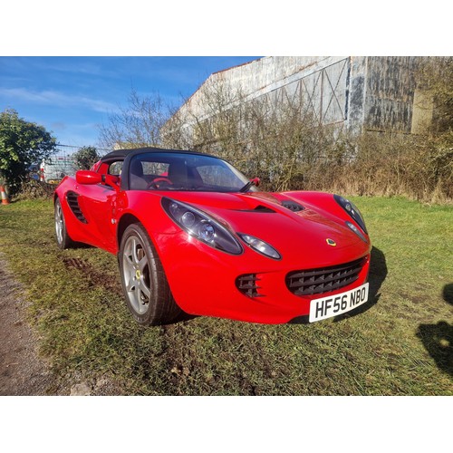 25 - Lotus Elise S, Convertible,
Registration number: HF56 NBO,
V5: Present,
Odometer reading: 14,508 mil... 