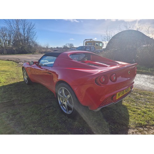 25 - Lotus Elise S, Convertible,
Registration number: HF56 NBO,
V5: Present,
Odometer reading: 14,508 mil... 