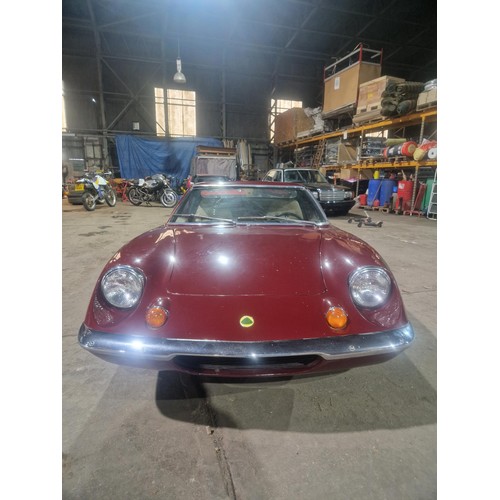 19 - Lotus Europa, Chassis/Vin 2291R, 1972  Twincam. Left hand drive. This car was imported from Californ... 