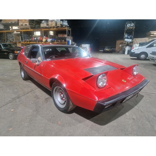 18 - Lotus Elite 501
Registration number: VLY 806S
V5: Present,
Odometer reading: 54,786 miles, 
Date of ... 