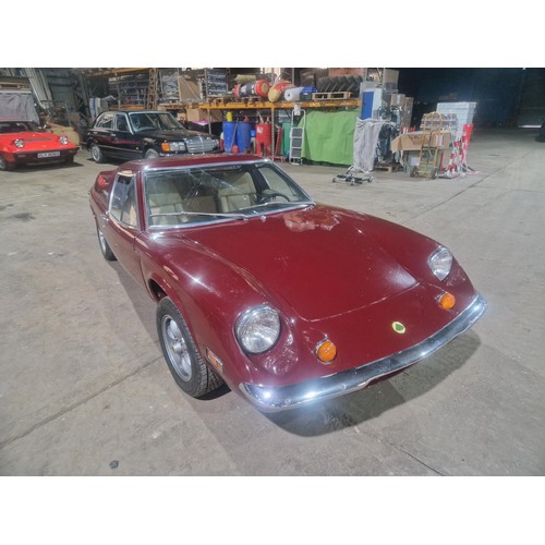 19 - Lotus Europa, Chassis/Vin 2291R, 1972  Twincam. Left hand drive. This car was imported from Californ... 