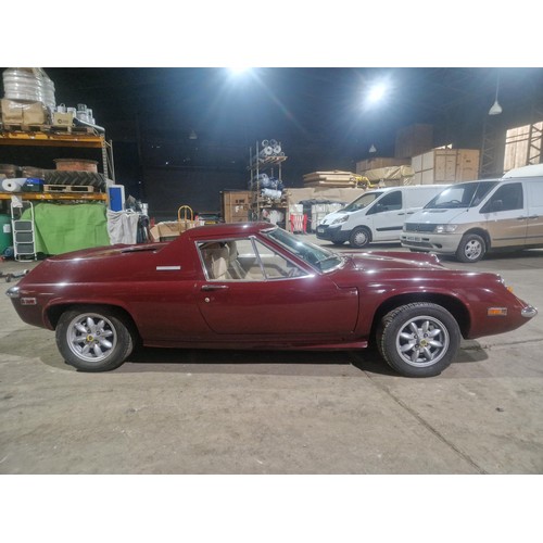 19 - Lotus Europa, Chassis/Vin 2291R, 1972  Twincam. Left hand drive. This car was imported from Californ... 