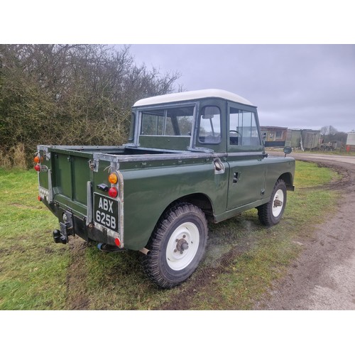 23 - Landrover Series 2a
Registration number: ABX 625B,
V5: Present,
Odometer reading: 99,874 miles, 
Dat... 