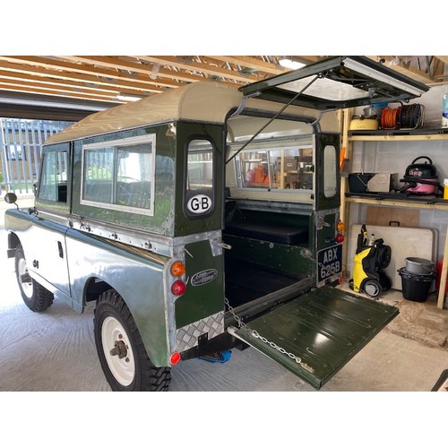 23 - Landrover Series 2a
Registration number: ABX 625B,
V5: Present,
Odometer reading: 99,874 miles, 
Dat... 