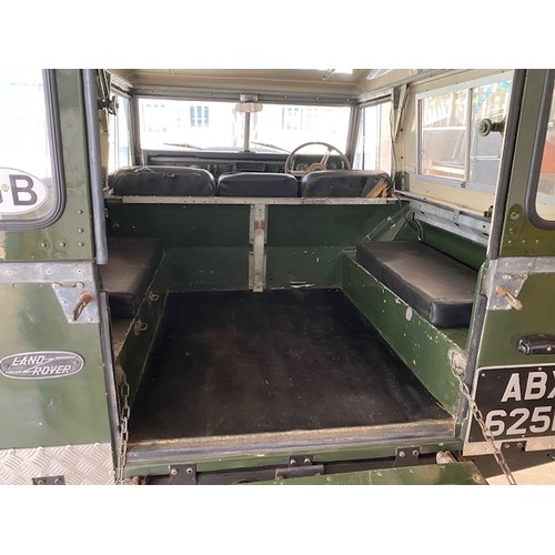 23 - Landrover Series 2a
Registration number: ABX 625B,
V5: Present,
Odometer reading: 99,874 miles, 
Dat... 