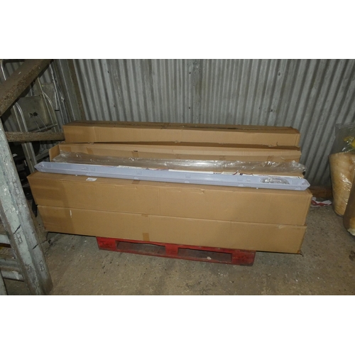 6010 - 1 pallet containing 54 x Power Beam WFT70T fluorescent lights with Tridonic ballasts - 183cm / 6ft