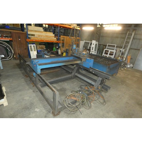 5372 - A SAF Optitome 15 HPC CNC plasma cutter YOM 2004. This machine was recently carefully removed from a... 