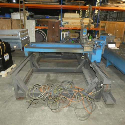 5372 - A SAF Optitome 15 HPC CNC plasma cutter YOM 2004. This machine was recently carefully removed from a... 