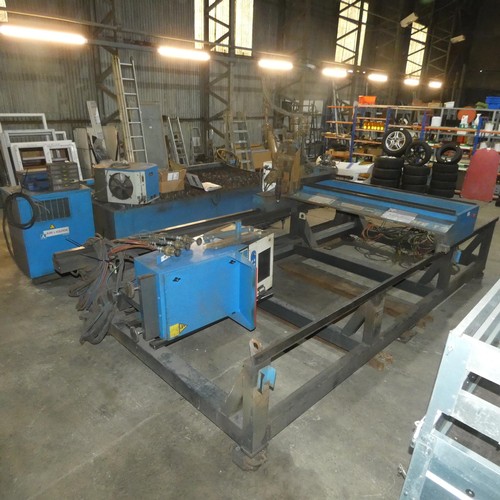 5372 - A SAF Optitome 15 HPC CNC plasma cutter YOM 2004. This machine was recently carefully removed from a... 