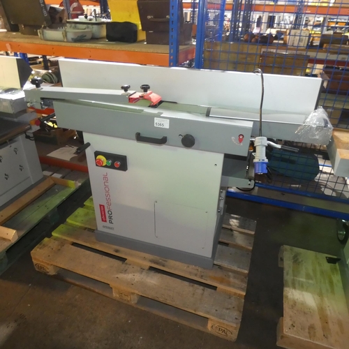 5365 - 1 x Professional AP310SPT spiral block planer thicknesser 240v. Working when tested and tables are v... 