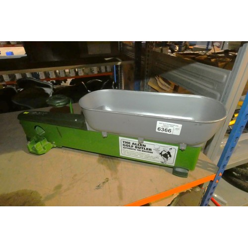 6366 - 1 x The Allen Golf Butler automatic tee machine