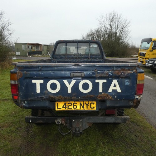 6 - Toyota Hilux
Registration number: L426 NYC,
V5: Present,
Odometer reading: 188,728 miles,
Date of fi... 