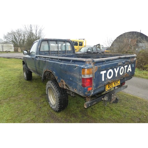 6 - Toyota Hilux
Registration number: L426 NYC,
V5: Present,
Odometer reading: 188,728 miles,
Date of fi... 