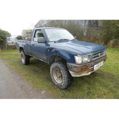 6 - Toyota Hilux
Registration number: L426 NYC,
V5: Present,
Odometer reading: 188,728 miles,
Date of fi... 