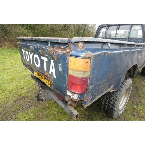 6 - Toyota Hilux
Registration number: L426 NYC,
V5: Present,
Odometer reading: 188,728 miles,
Date of fi... 