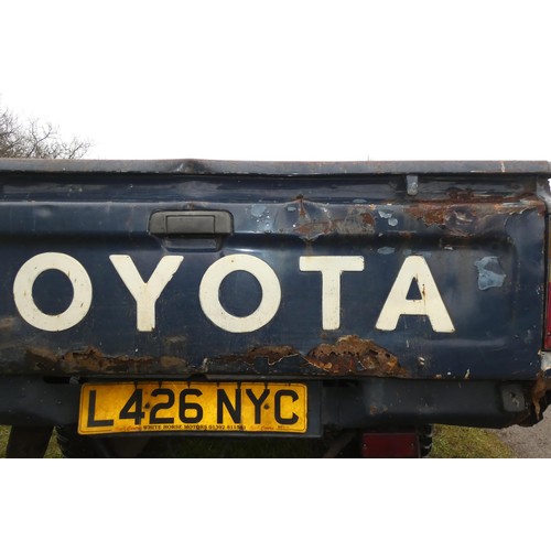 6 - Toyota Hilux
Registration number: L426 NYC,
V5: Present,
Odometer reading: 188,728 miles,
Date of fi... 