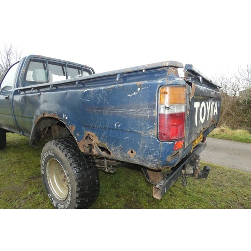 6 - Toyota Hilux
Registration number: L426 NYC,
V5: Present,
Odometer reading: 188,728 miles,
Date of fi... 