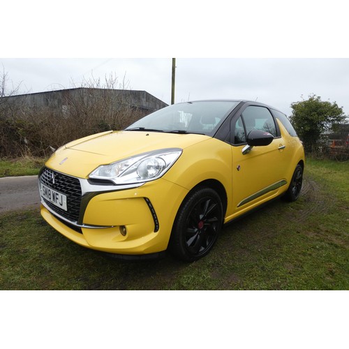 12 - DS DS3 Puretech Performance Line,
Registration number: SM18 WFJ,
V5: Awaiting V5,
Odometer reading: ... 