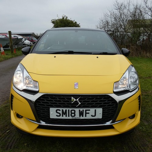 12 - DS DS3 Puretech Performance Line,
Registration number: SM18 WFJ,
V5: Awaiting V5,
Odometer reading: ... 