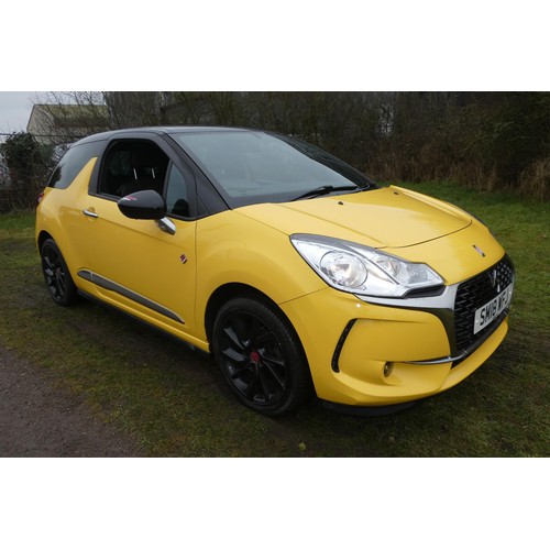 12 - DS DS3 Puretech Performance Line,
Registration number: SM18 WFJ,
V5: Awaiting V5,
Odometer reading: ... 