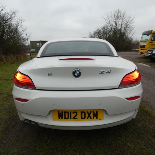 14 - BMW Z4, S Drive 30i M Sport Highline Edition, Convertible,
Registration number: WD12 DXM,
V5: Presen... 