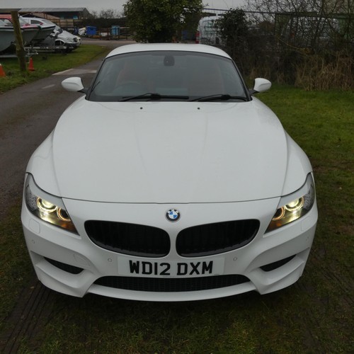 14 - BMW Z4, S Drive 30i M Sport Highline Edition, Convertible,
Registration number: WD12 DXM,
V5: Presen... 