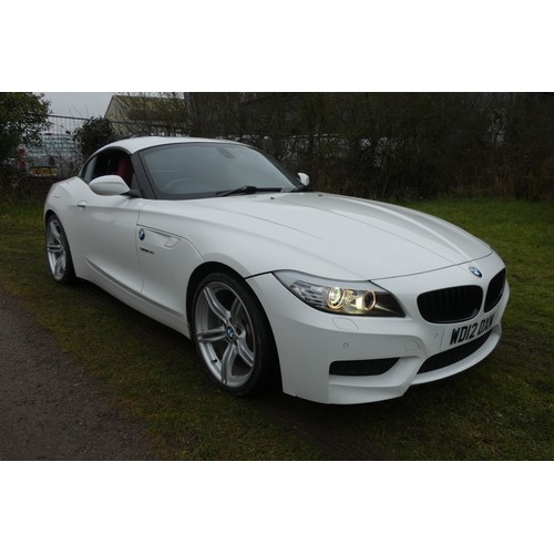 14 - BMW Z4, S Drive 30i M Sport Highline Edition, Convertible,
Registration number: WD12 DXM,
V5: Presen... 