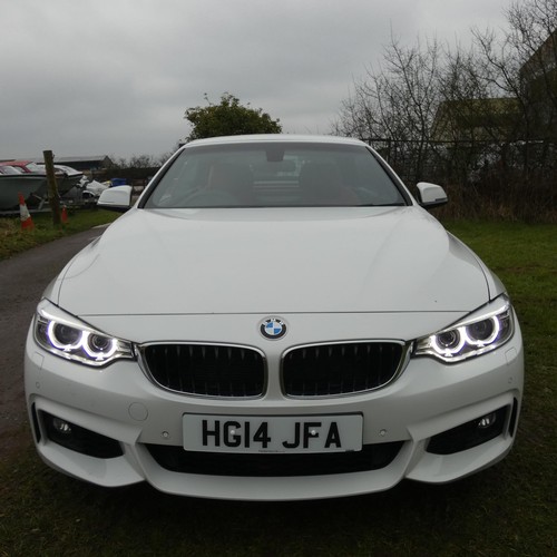 15 - BMW 435i M Sport Auto, Convertible,
Registration number: HG14 JFA,
V5: Present,
Odometer reading: 22... 